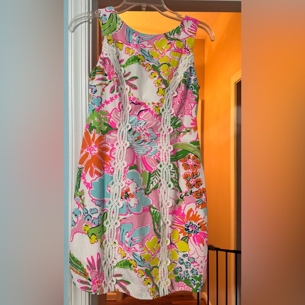 Lilly Pulitzer for Target Floral Dress - Pink, Green, Orange